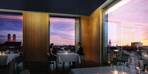 Visualisierung Restaurant im neuen Königshof